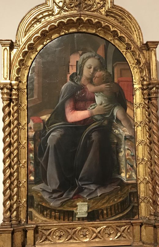 Madonna mit Kind (Madonna aus Tarquinia) von Filippo Lippi