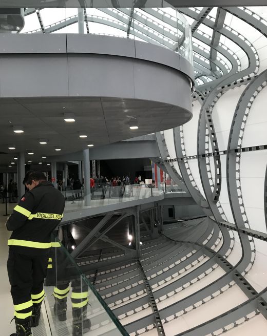 Die Wolke von Massimiliano Fuksas in Rom